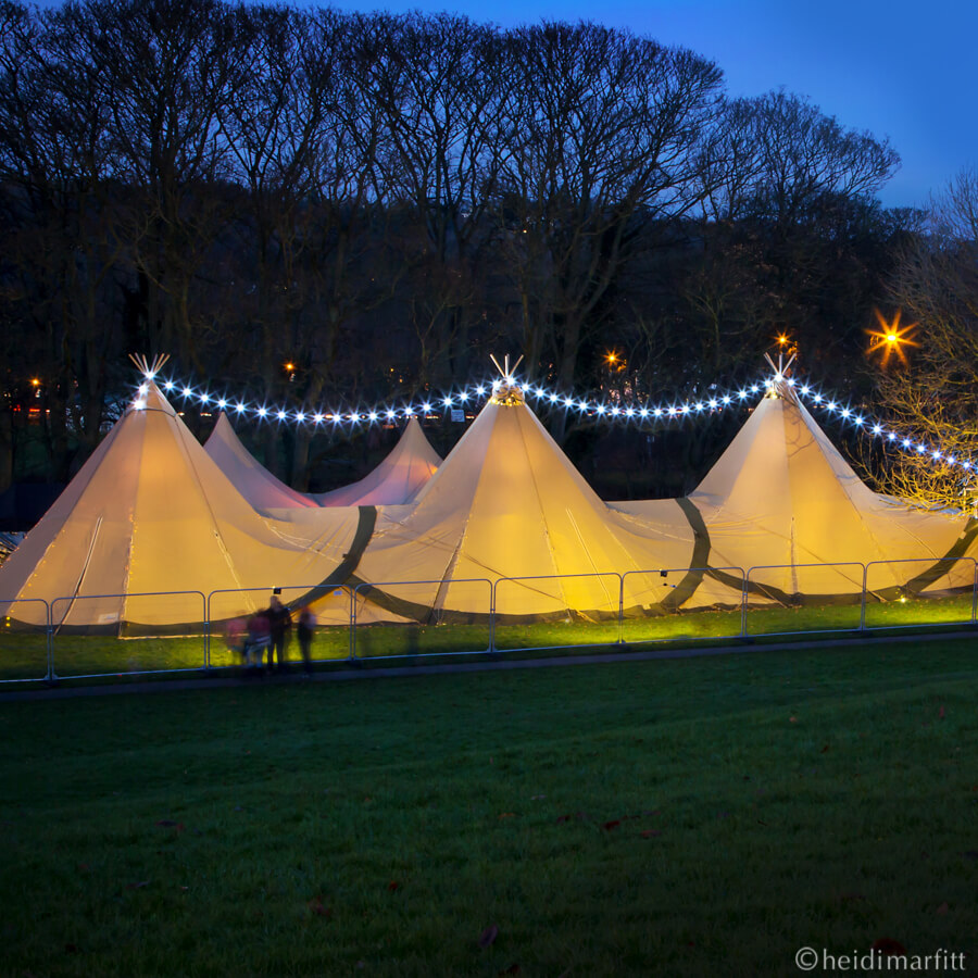 ilkley christmas teepees