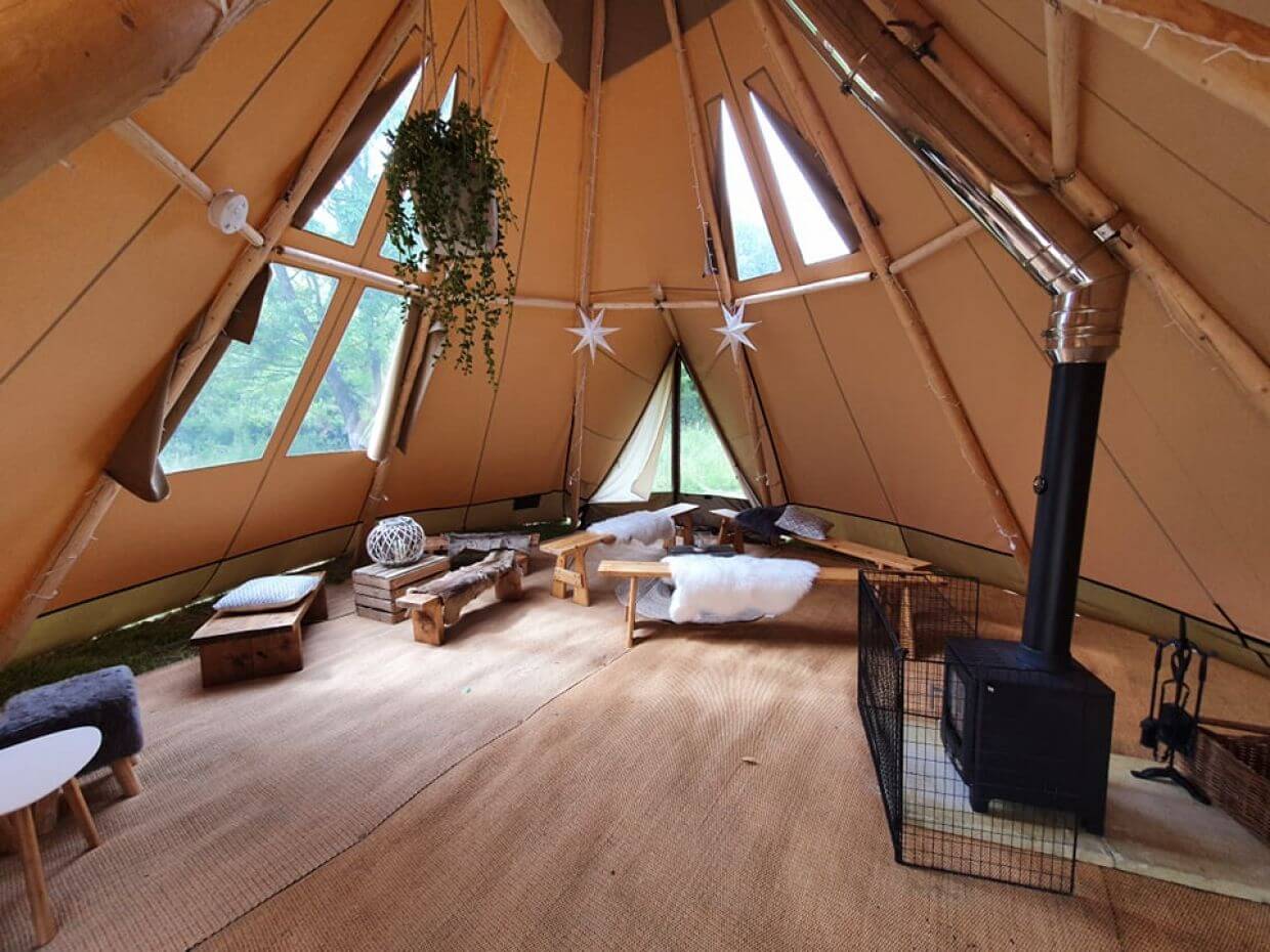 Mini Teepee Hire for Unique Glamping and Garden Parties